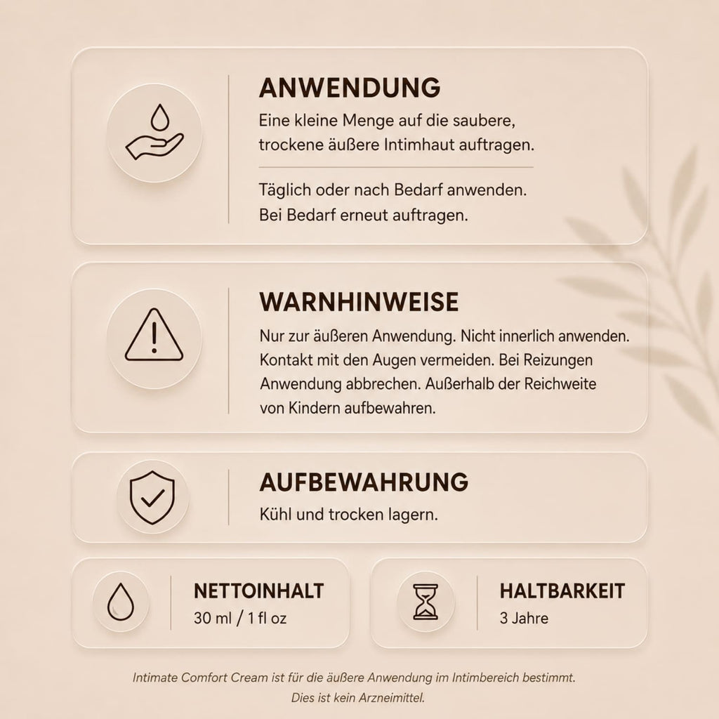 Intimate Comfort Cream