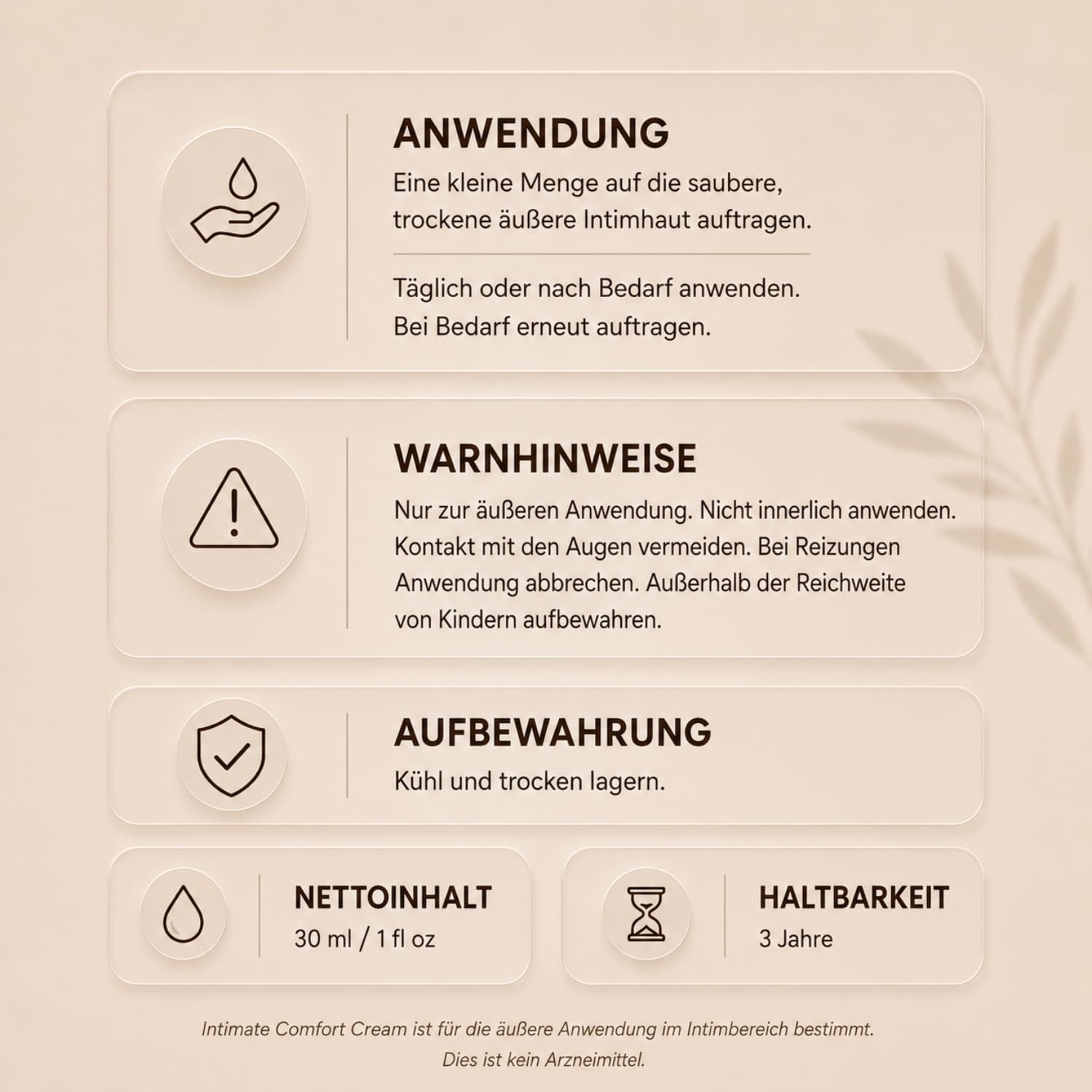 Intimate Comfort Cream